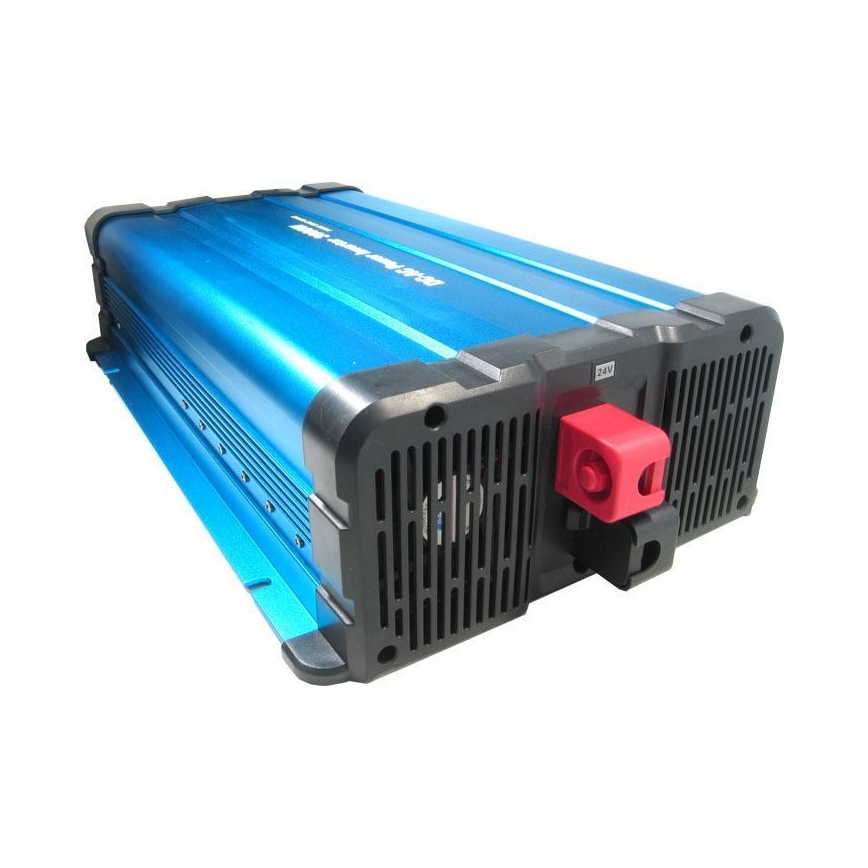 Voltage converter 3000W/24/230V + remote control