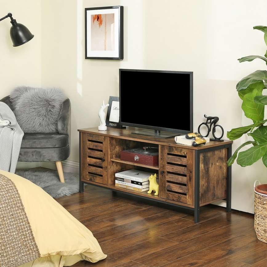 VOLTAR TV Stand – Brown/Black