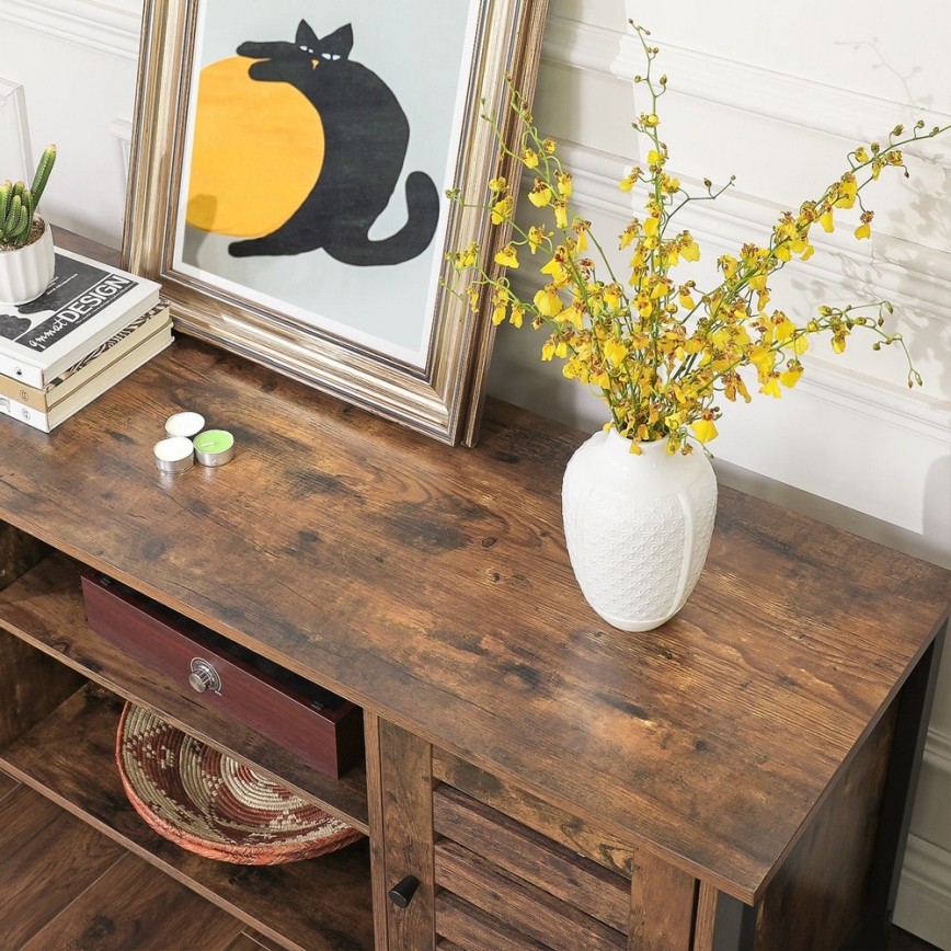 VOLTAR TV Stand – Brown/Black