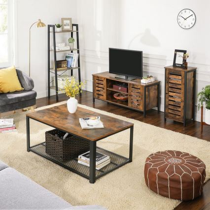 VOLTAR TV Stand – Brown/Black