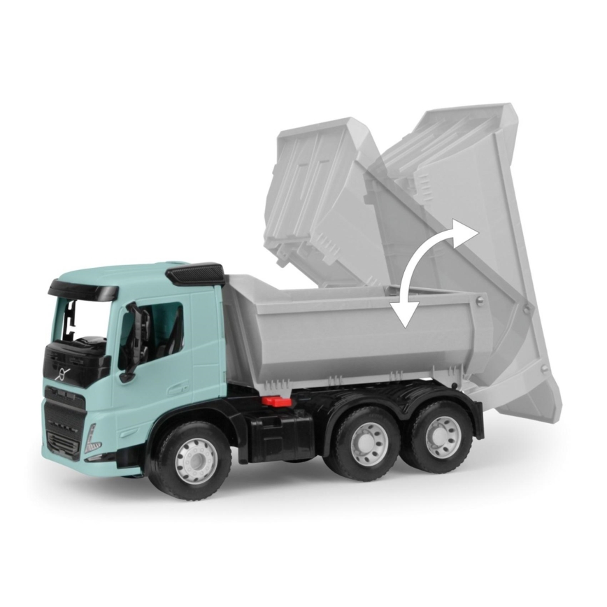 Volvo WORXX 45 cm Tipper Truck Blue/Grey