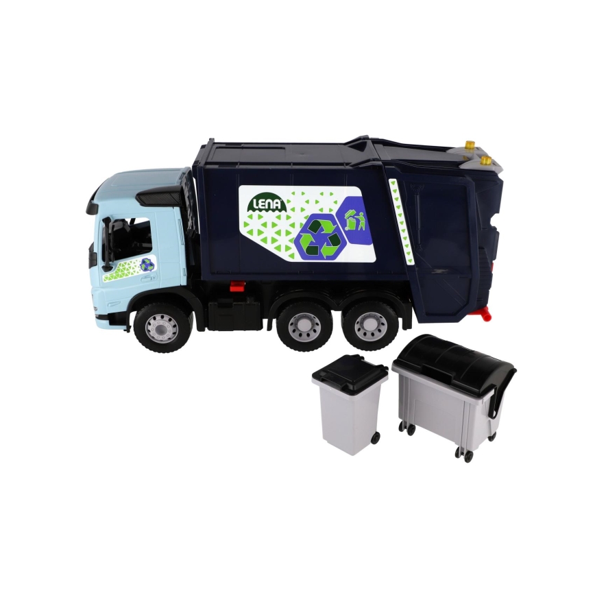 Volvo WORXX Garbage Truck 53 cm Blue/Black