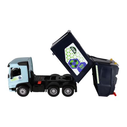Volvo WORXX Garbage Truck 53 cm Blue/Black