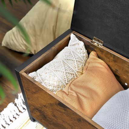 VOREN Shoe Cabinet Brown/Black