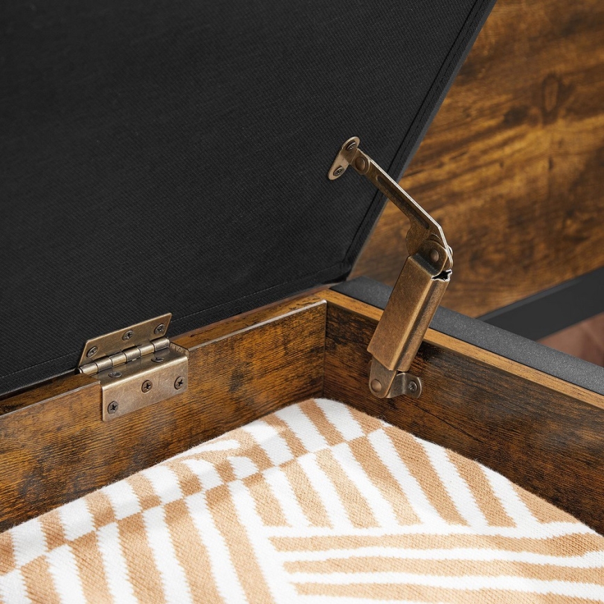 VOREN Shoe Cabinet Brown/Black