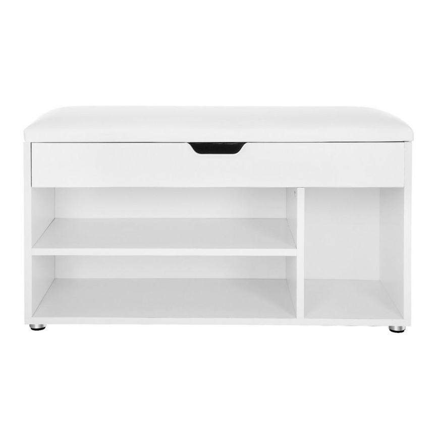 VOXEL Shoe Cabinet, White