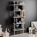 Wall bookcase PAULA 174x60 cm white