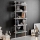 Wall bookcase PAULA 174x60 cm white