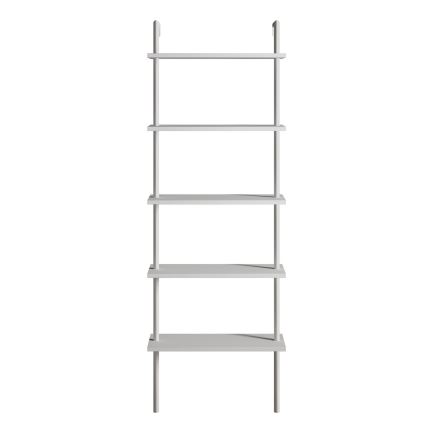 Wall bookcase PAULA 174x60 cm white