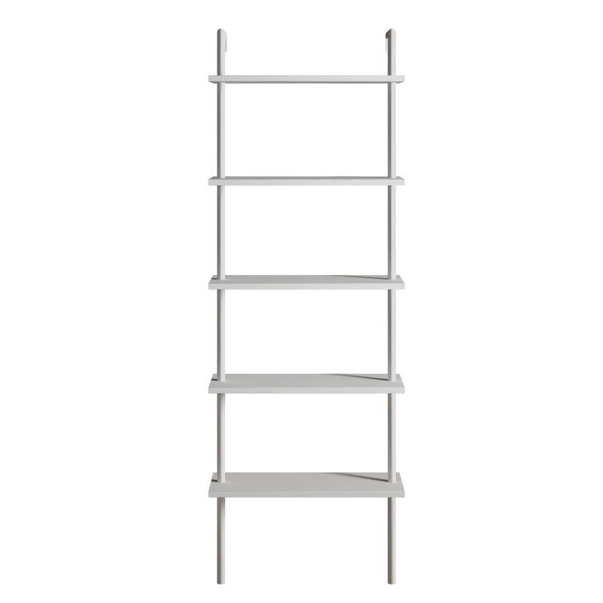Wall bookcase PAULA 174x60 cm white