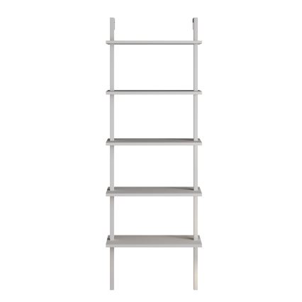 Wall bookcase PIANTE 174x60 cm white