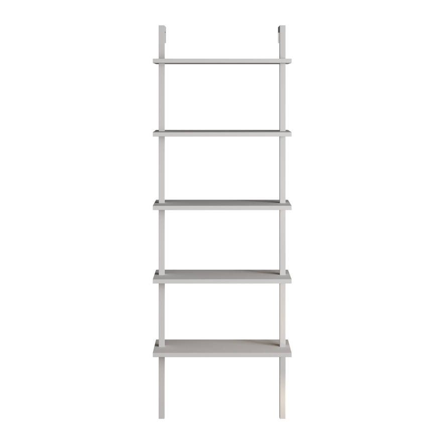 Wall bookcase PIANTE 174x60 cm white