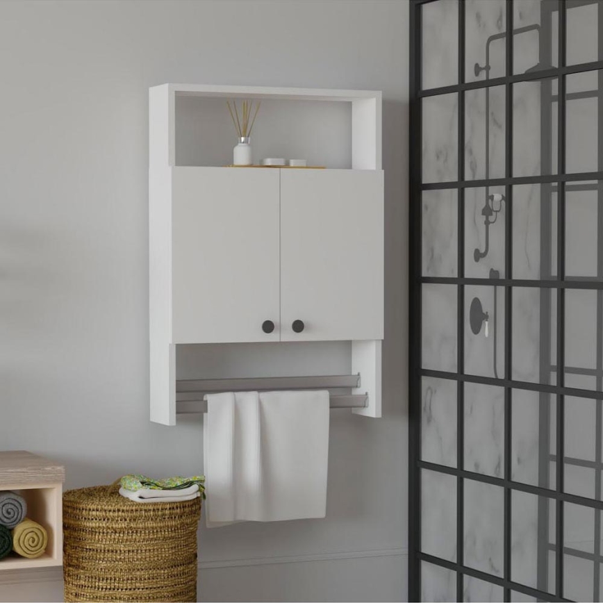 Wall cabinet BANYO 87x60 cm white