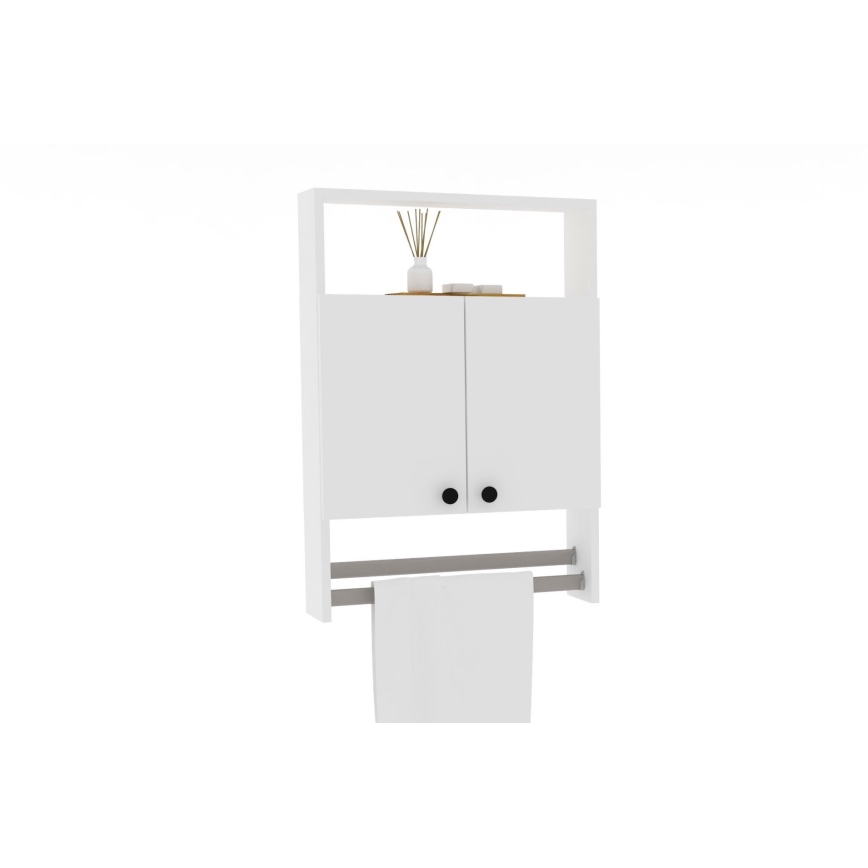 Wall cabinet BANYO 87x60 cm white
