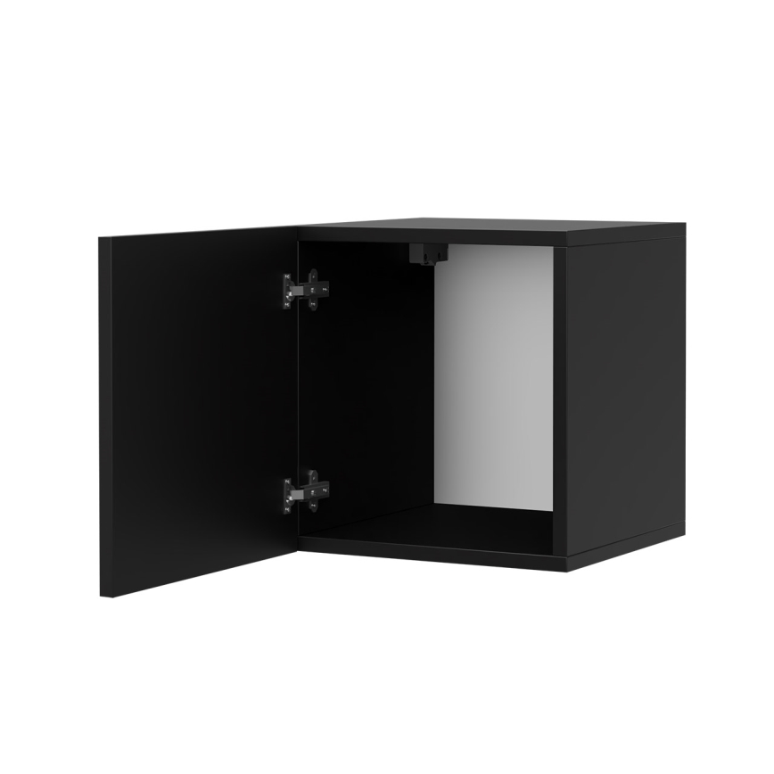 Wall cabinet CALABRINI 34x34 cm black