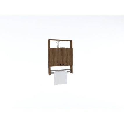 Wall cabinet ELA 87x60 cm brown
