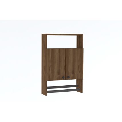 Wall cabinet ELA 87x60 cm brown