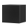 Wall cabinet PAVO 34x34 cm shiny black