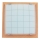 Wall ceiling light GEOMETRICA 2xE27/60W/230V rubber tree 35x35 cm