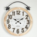 Wall clock 1xAA d. 50 cm beige