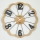 Wall clock 1xAA d. 60 cm beige/black