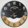 Wall clock 1xAA d. 60 cm black/beige