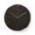 Wall Clock 1×AA Black/Pink