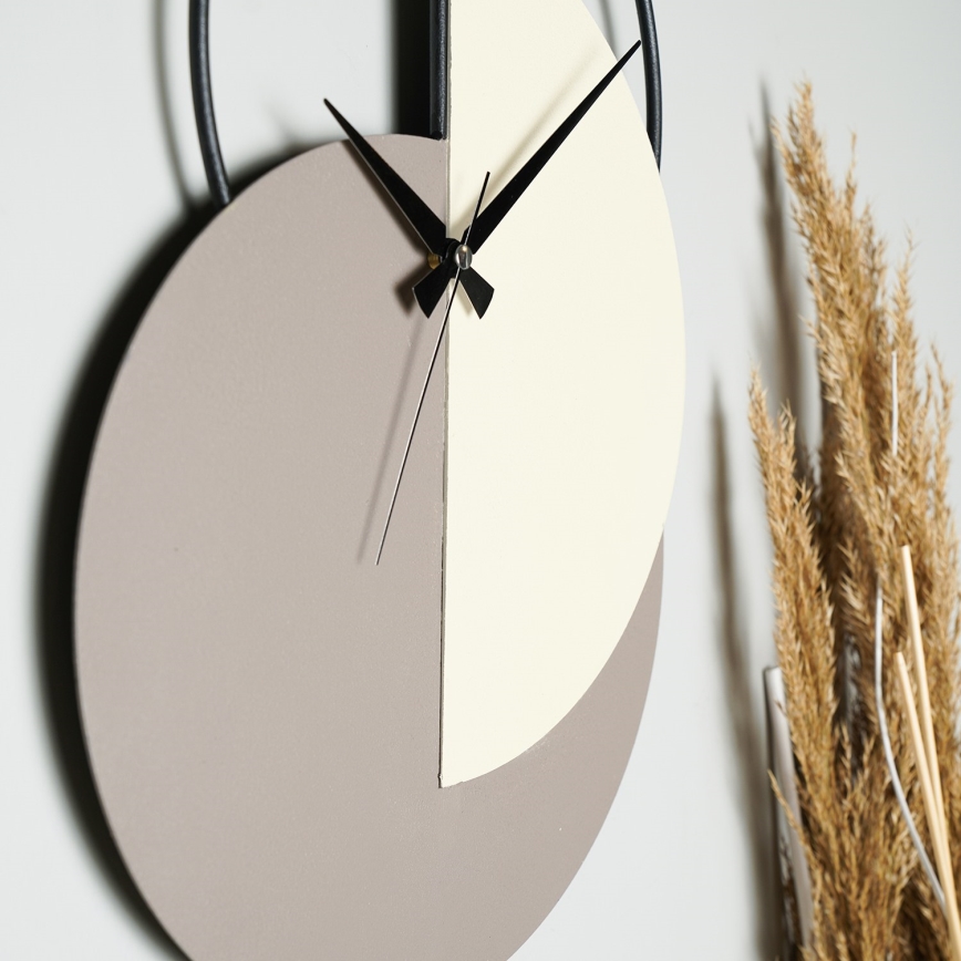 Wall clock 68x30,5 cm 1xAA