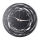 Wall clock 70 cm 1xAA black/gold