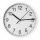 Wall clock d. 20 cm 1xAA white/black