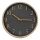 Wall clock d. 30 cm 1xAA gold/grey