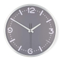 Wall clock Ø 30.5 cm, 1x AA, matte chrome