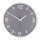 Wall clock Ø 30.5 cm, 1x AA, matte chrome