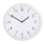 Wall clock, Ø 30.8 cm, 1×AA battery, white
