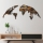 Wall decoration 2 pcs 150x59 cm planet metal