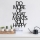 Wall decoration 41x70 cm metal