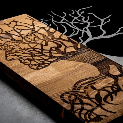 Wall decoration 45x58 cm Tree of Life wood/metal