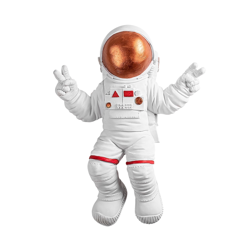 Wall decoration 47x35 cm astronaut copper