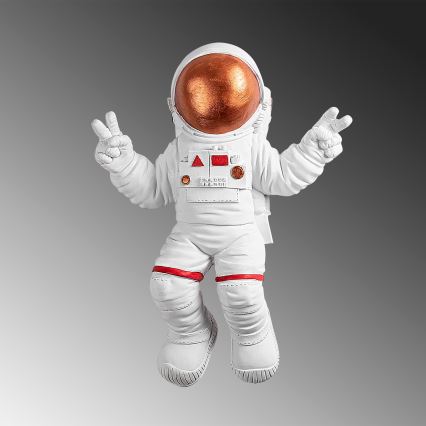 Wall decoration 47x35 cm astronaut copper