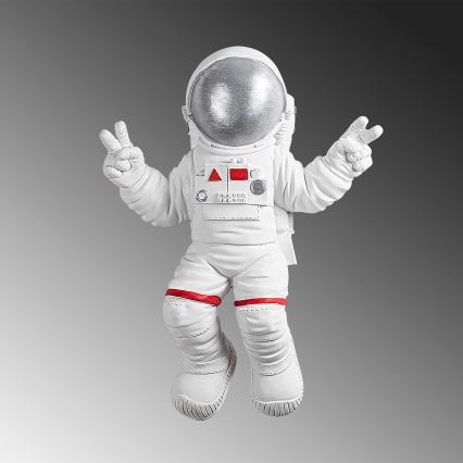 Wall decoration 47x35 cm astronaut silver