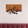 Wall decoration 58x36 cm mountains wood/metal