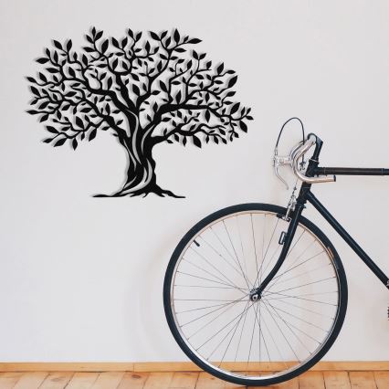 Wall decoration 69x52 cm tree metal