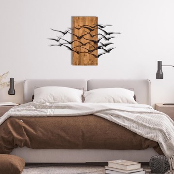 Wall decoration 86x58 cm birds