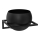 Wall flowerpot 27x29 cm black
