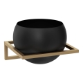 Wall flowerpot 27x29 cm gold