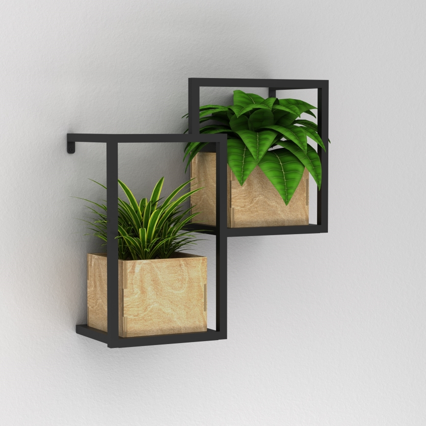 Wall flowerpot 38x35,5 cm