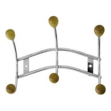 Wall hanger 16x23,5 cm shiny chrome