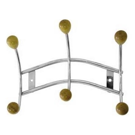Wall hanger 16x23,5 cm shiny chrome