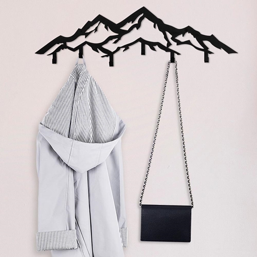 Wall hanger 25x80 cm mountains