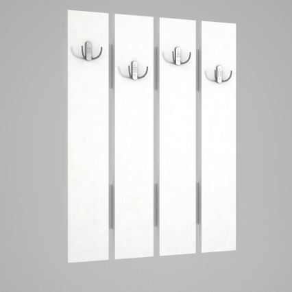 Wall hanger ANITA 80x64,7 cm white